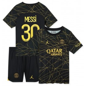 Paris Saint-Germain Lionel MESSI 30 Børn Fjerde 2022-23 - Fodboldtrøjer (S/S)